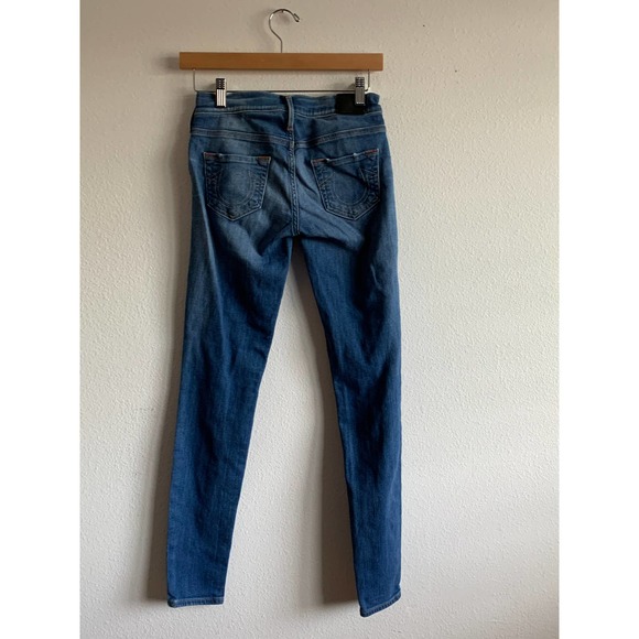 True Religion "Casey Low Rise Super Skinny" Jeans Size 24 - Picture 2 of 4